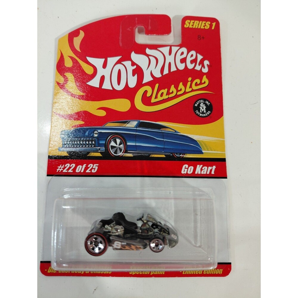 NIP Hot Wheels Classics Series 1 1:64 DieCast Racing Go Kart /Shifter Kart